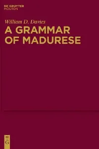 Buy A Grammar of Madurese (English, William D. Davies) — BookShops.in