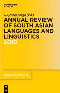 Buy Annual Review of South Asian Languages and Linguistics (English, Rajendra Singh) — BookShops.in