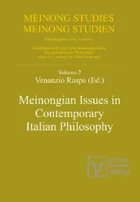 Buy Meinongian Issues in Contemporary Italian Philosophy (English, Venanzio Raspa) — BookShops.in