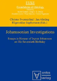 Buy Johanssonian Investigations (English, Christer Svennerlind | Jan Almäng | Rögnvaldur Ingthorsson) — BookShops.in