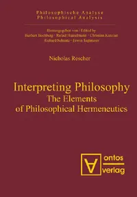 Buy Interpreting Philosophy (English, Nicholas Rescher) — BookShops.in