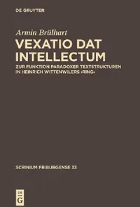 Buy , Vexatio dat intellectum' (English, Armin Brülhart) — BookShops.in