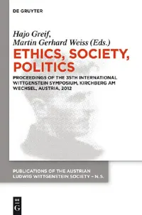 Buy Ethics, Society, Politics (English, Hajo Greif | Martin Gerhard Weiss) — BookShops.in
