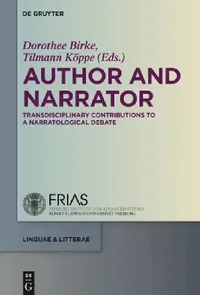 Buy Author and Narrator (English, Dorothee Birke | Tilmann Köppe) — BookShops.in