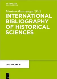 Buy 2012: 81 by Massimo Mastrogregori | German Bibliography | Walter de Gruyter Paperback | Reference History Book — BookShops.in