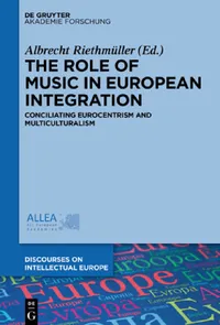Buy The Role of Music in European Integration (English, Albrecht Riethmüller) — BookShops.in
