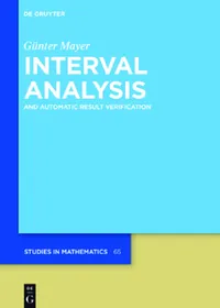 Buy Interval Analysis (English, Günter Mayer) — BookShops.in