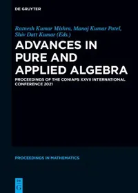 Buy Advances in Pure and Applied Algebra (English, Ratnesh Kumar Mishra | Manoj Kumar Patel | Shiv Datt Kumar) — BookShops.in