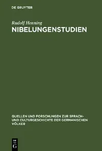 Buy Nibelungenstudien (English, Rudolf Henning) — BookShops.in