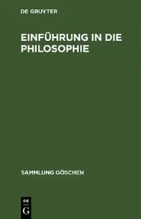 Buy Einführung in die Philosophie (English, No Contributor) — BookShops.in