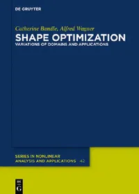 Buy Shape Optimization (English, Catherine Bandle | Alfred Wagner) — BookShops.in