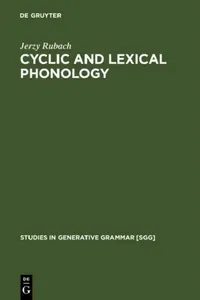 Buy Cyclic and Lexical Phonology (English, Jerzy Rubach) — BookShops.in