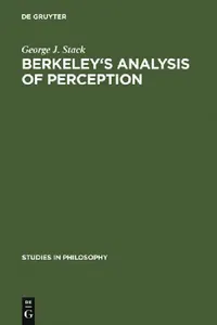 Buy Berkeley's Analysis of Perception (English, George J. Stack) — BookShops.in