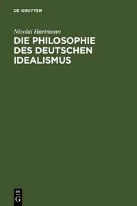 Buy Die Philosophie des deutschen Idealismus (English, Nicolai Hartmann) — BookShops.in