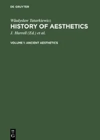 Buy Ancient Aesthetics (English, Wladyslaw Tatarkiewicz | J. Harrell | Adam Czerniawski) — BookShops.in