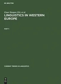 Buy Linguistics in Western Europe. Part 1 (English, Einar Haugen | Werner Winter) — BookShops.in
