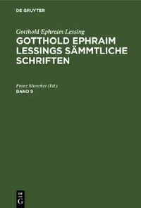 Buy Gotthold Ephraim Lessing (English, Franz Muncker) — BookShops.in
