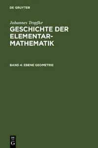 Buy Ebene Geometrie (English, Kurt Vogel) — BookShops.in