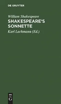 Buy Shakespeare's Sonnette (English, William Shakespeare | Karl Lachmann) — BookShops.in