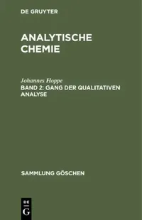 Buy Gang der qualitativen Analyse (English, Johannes Hoppe) — BookShops.in