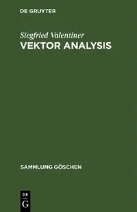Buy Vektor Analysis (English, Siegfried Valentiner) — BookShops.in
