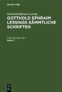 Buy Gotthold Ephraim Lessing (English, Franz Muncker) — BookShops.in