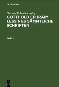 Buy Gotthold Ephraim Lessing (English, Karl Lachmann | Gotthold Ephraim Lessing) — BookShops.in