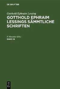 Buy Gotthold Ephraim Lessing (English, F. Muncker) — BookShops.in