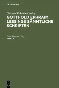 Buy Gotthold Ephraim Lessing (English, Franz Muncker) — BookShops.in