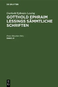 Buy Gotthold Ephraim Lessing (English, Franz Muncker) — BookShops.in