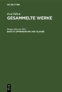 Buy Offenbarung Und Glaube (English, Renate Albrecht) — BookShops.in