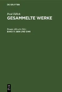 Buy Sein Und Sinn (English, Renate Albrecht) — BookShops.in