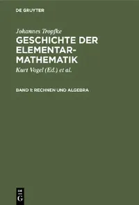 Buy Rechnen Und Algebra (English, Kurt Vogel | Karin Reich | Helmuth Gericke) — BookShops.in