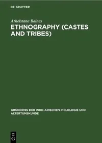 Buy Ethnography (Castes and Tribes) (English, Athelstane Baines) — BookShops.in