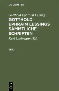 Buy Gotthold Ephraim Lessing (English, Gotthold Ephraim Lessing) — BookShops.in