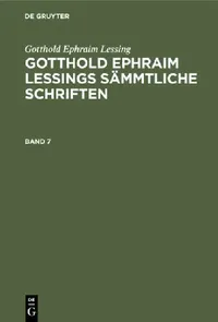 Buy Gotthold Ephraim Lessing (English, Karl Lachmann | Gotthold Ephraim Lessing) — BookShops.in