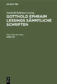 Buy Gotthold Ephraim Lessing (English, Franz Muncker) — BookShops.in