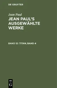 Buy Titan, Band 4 (English, Jean Paul) — BookShops.in