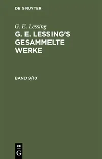 Buy G. E. Lessing (English, G. E. Lessing) — BookShops.in