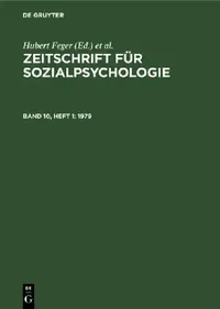 Buy 1979 by Hubert Feger, C. F. Graumann, Klaus Holzkamp | De Gruyter Hardcover | German Language Psychology Text — BookShops.in