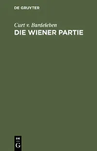 Buy Die Wiener Partie (English, Curt V. Bardeleben) — BookShops.in