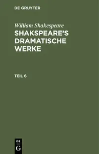 Buy William Shakespeare (English, August Wilhelm Schlegel | Ludwig Tieck | William Shakespeare) — BookShops.in
