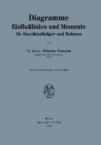 Buy Diagramme Einflußlinien Und Momente Für Durchlaufträger Und Rahmen (English, Wilhelm Valentin) — BookShops.in