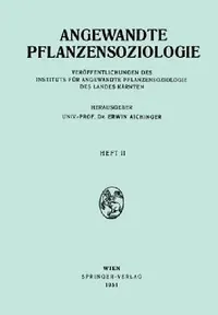 Buy Angewandte Pflanzensoziologie (English, Erwin Aichinger) — BookShops.in
