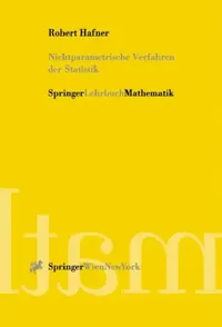Buy Nichtparametrische Verfahren Der Statistik (English, Robert Hafner) — BookShops.in