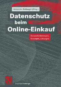 Buy Datenschutz Beim Online-Einkauf (English, Alexander Roßnagel) — BookShops.in