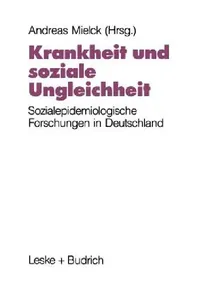 Buy Krankheit Und Soziale Ungleichheit (English, Andreas Mielck) — BookShops.in