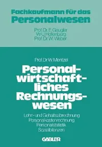 Buy Personalwirtschaftliches Rechnungswesen (English, Wolfgang Mentzel) — BookShops.in