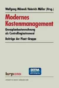 Buy Modernes Kostenmanagement (English, Wolfgang Männel | Heinrich Müller) — BookShops.in