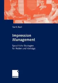 Buy Impression Management (English, Vazrik Bazil) — BookShops.in